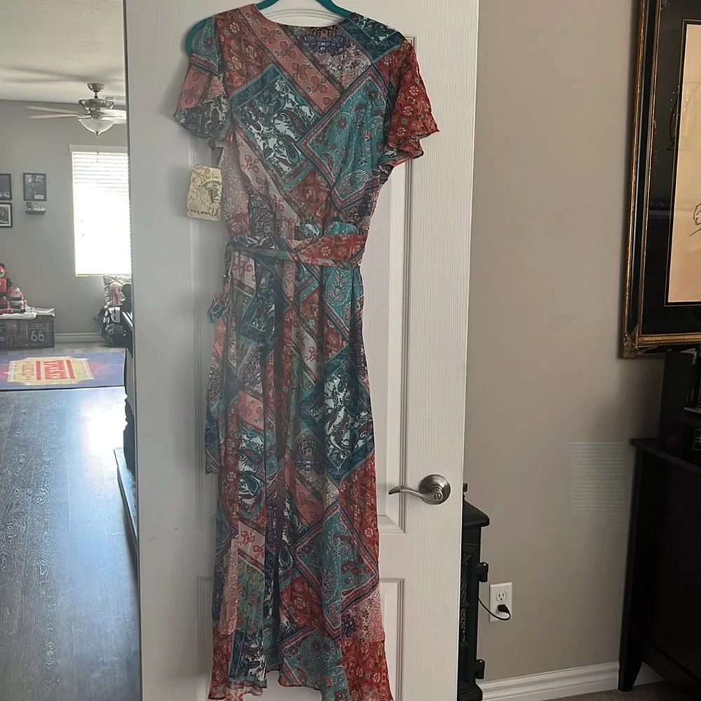 Chiffon Ruffle Multi Dress - Picture 6 of 7